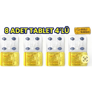 VEG_A4_100'MG 4'lü Tablet x 8 Dizi