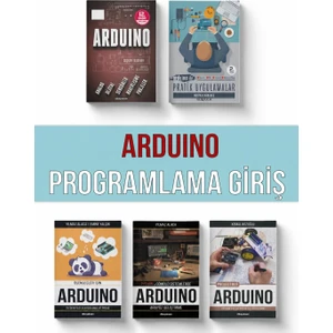 Arduino Programlamaya Giriş Eğitim Seti (5 Kitap)