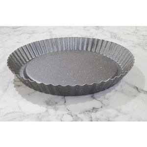 26 cm Granit Efektli Turta Tart Kalıbı Mükemmel Yapışmaz Yüzey ile Gri Renk