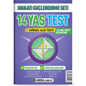 Adeda Yayıncılık DGS 14 Yaş Görsel Algı Testi
