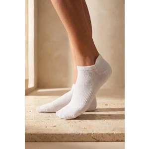 Katia & Bony Unisex Sneaker Step Çorap Beyaz