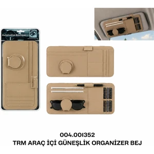 Araç Içi Güneşlik Organizer