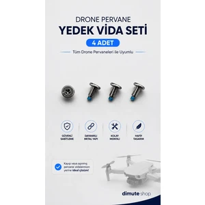 Dimute Shop Drone Yedek Vida (4ADET)