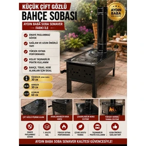 Sobacı Aydın Bahçe Sobası Emaye Paslamaz