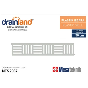 Modüler Plastik Kanal Izgarası