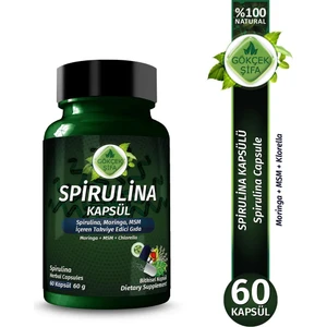 Gökçek Şifa Spirulina Kapsül ( Spirulina Capsule) 