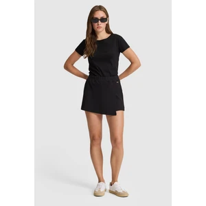 U.s. Polo Assn. Kadın Siyah Şort (Örme) 50323511-VR046