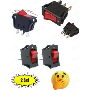 Fano-(2 Set)Regülatör-Tekli-Anahtar-Işıklı-On-Off