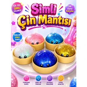 Simli Çin Mantısı Dumpling Squishy