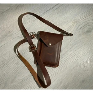 Infinite Hide Leather Hakiki Deri Telefon Çantası