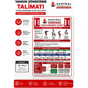 Yangın Söndürme Talimatı
