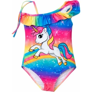 Kız Çocuk Tek Omuz Bikini Mayo