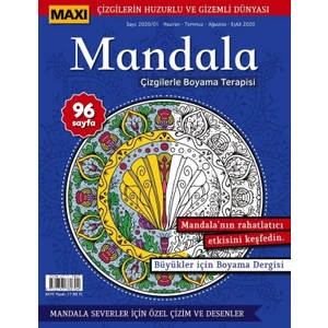Mandala Desenlerle Boyama Terapisi