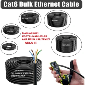 İç-Dış Ortam Internet Kablosu Cat6 Kalın 35 mt