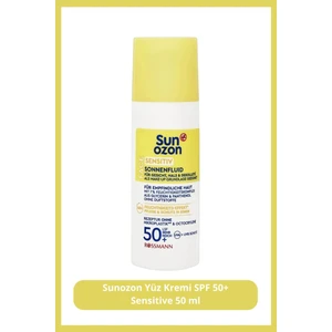 Sunozon Yüz Kremi Spf 50+ Sensitive 50 ml