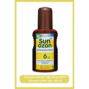 Güneş Yağı Sprey Spf 06 150 ml