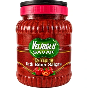 Ev Yapımı Tatlı Biber Salçası (2,5 Kg)