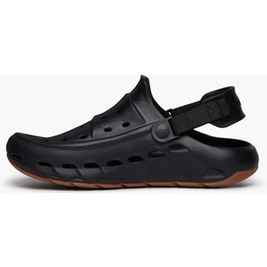 Dogtooth Clog-Black Rubber
