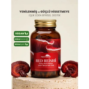 Red Reishi 90 Kapsül 750 mg