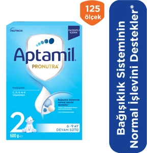 2 Prebiyotikli Devam Sütü 6-9 Ay 600 Gr