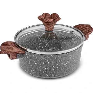 Dark Silver Biogranit Mini Tencere 12 cm
