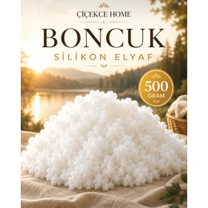 ÇİÇEKCE HOME Boncuk Silikon Elyaf 500 Gram 1.kalite