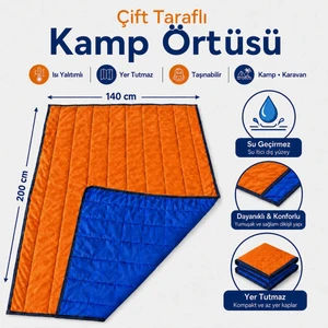 Magic Lady Çift Taraflı Katlanabilir Kamp Örtüsü
