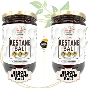 2 Adet 850GR Kestane Balı (Ham)