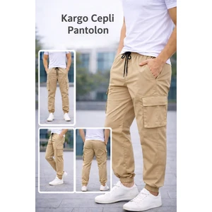 Erkek Kargo Cepli Pantolon