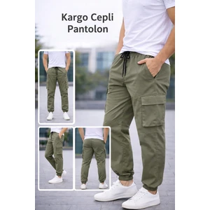 Erkek Kargo Cepli Pantolon