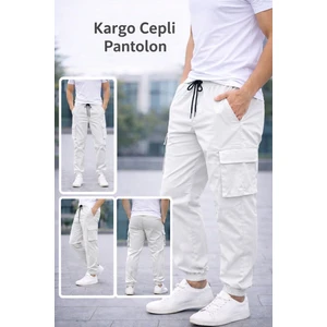 Erkek Kargo Cepli Pantolon