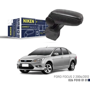 Ford Focus 2 2006-2012 Araca Özel Kol Dayama Siyah