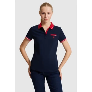 U.s. Polo Assn. Kadın Lacivert Tişört Basic 50323455-VR033