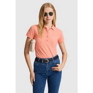 U.s. Polo Assn. Kadın Mercan Tişört Basic 50321818-VR204