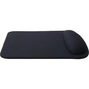 EVO305 Microfiber Malzemeden Üretilmiş Bilek Destekli Mousepad Siyah Renkli Ergonomik Tasarım