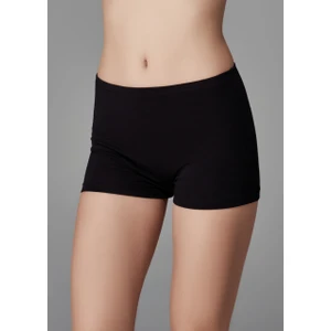 Siyah Penye Kadın Boxer