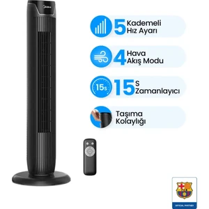 Kule Tipi Vantilatör (Midea Türkiye Garantili)