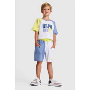 U.s. Polo Assn. Erkek Çocuk Indigo Şort (Örme) 50325620-VR028