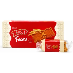Today Focus Caramelli Bisküvi 160 Gr. (1 Paket)