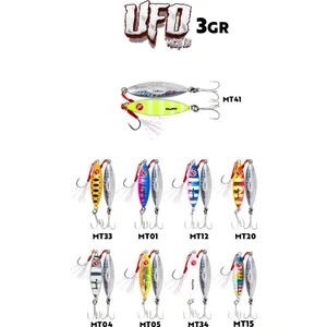 UFO Micro Jig 3gr RENK :MT33 Or Shiny