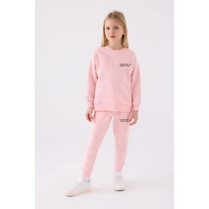 Rolypoly Kız Çocuk Pembe Eşofman Takımı