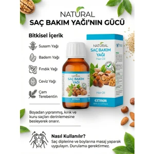 Saç Bakım Yağı 50 Ml