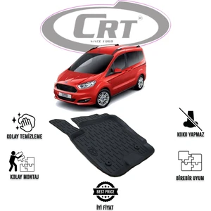 Ford Courier 2016 ve Sonrası Tek Sol 3D Araca Özel Paspas