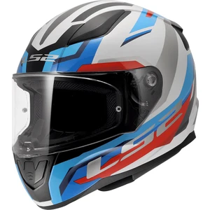 Ls2 Rapıd 2 Hyper Beyaz-Mavi-Kırmızı Kask