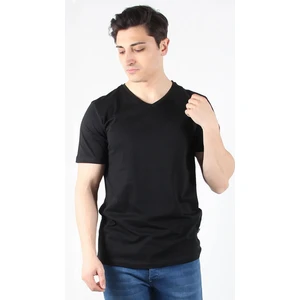2021 V Yaka Basic Süprem Regular Fit T-shirt