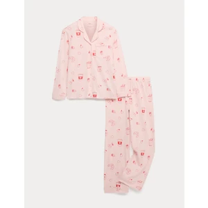 Marks & Spencer Desenli Pijama Takımı