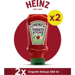 Organik Ketçap 580 Gr - 2'li Paket