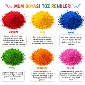 Mum Boyası 6'lı