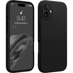 Uray Store Apple iPhone 16 Kılıf First Silikon - Siyah