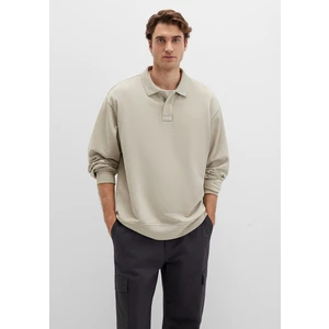 Bej Polo Sweatshirt 0S10323-70146